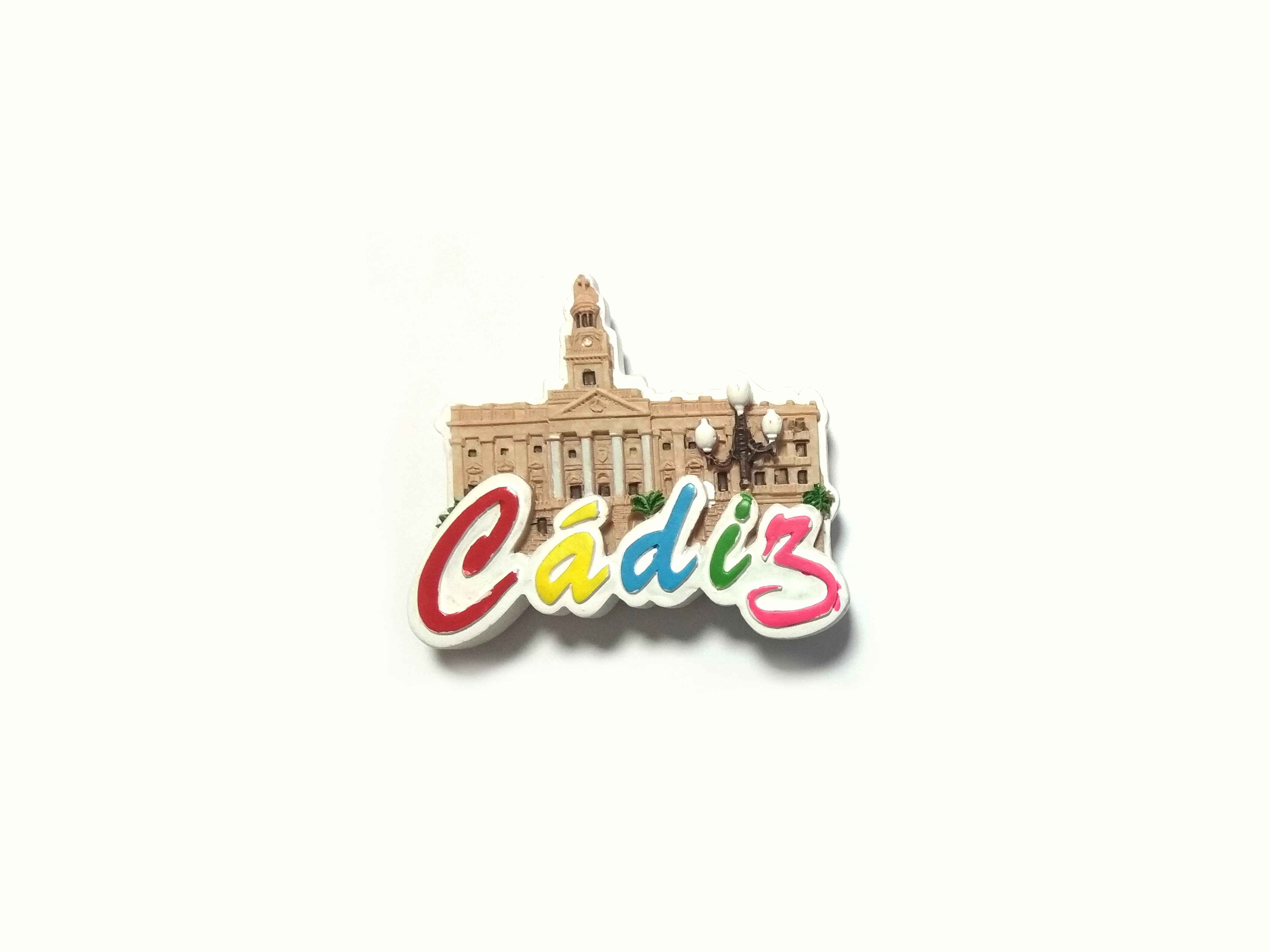 Mostra disseny d'un iman de Cádiz.