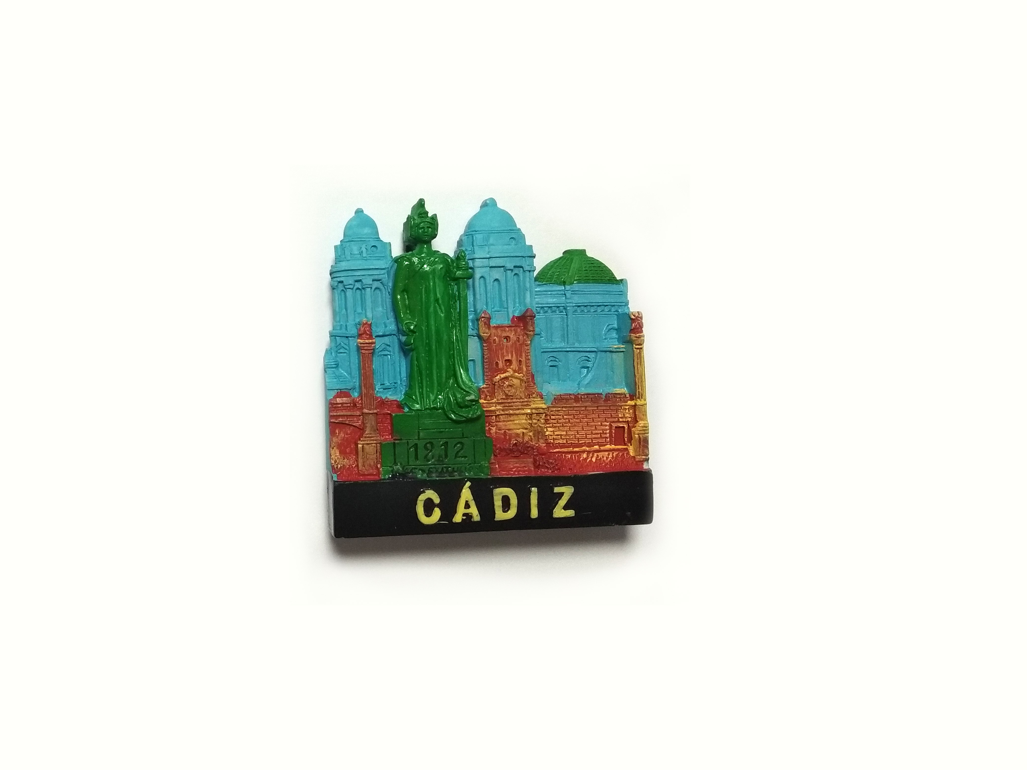 Mostra disseny d'un iman de Cádiz.